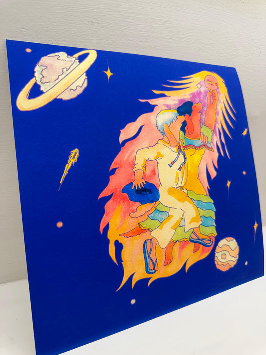 Acampante - Espacio exterior