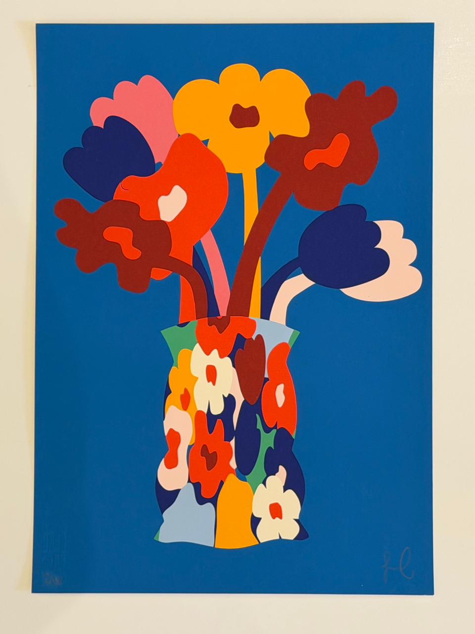 FAAD - Florero Azul