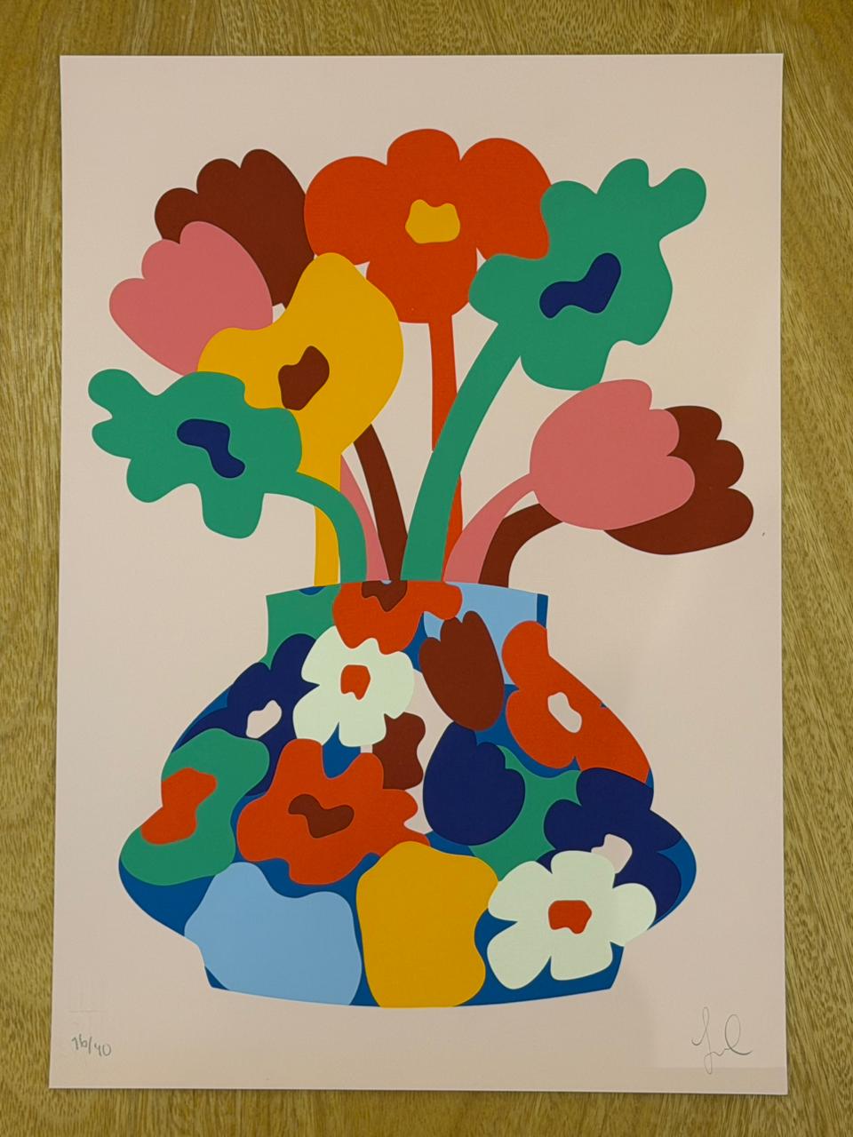 FAAD - Florero Rosa