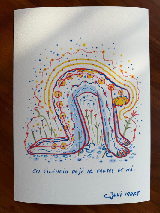 Lui Mort- En silencio dejé ir partes de mi